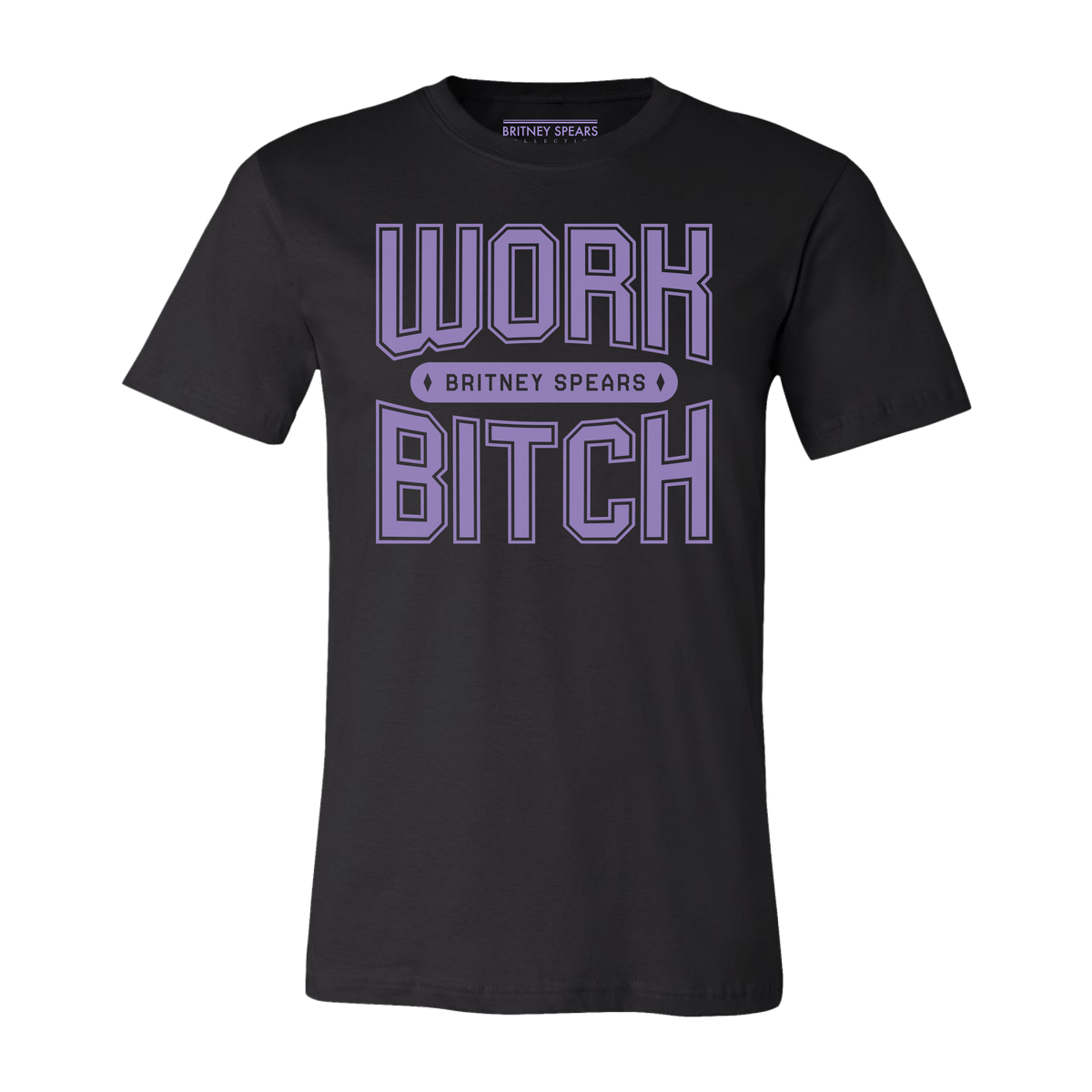Work Bitch Black Tee – Britney Spears: The Zone