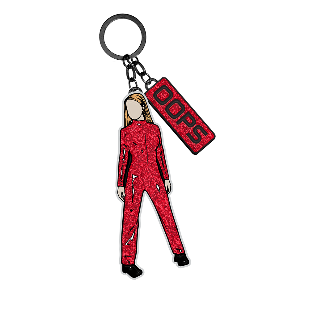 Catsuit Britney Oops Keychain