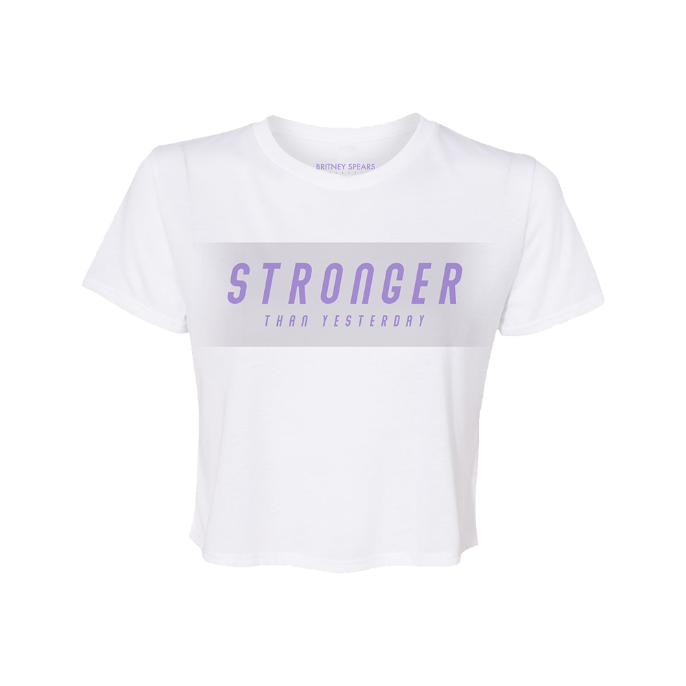 Stronger Cropped Tee